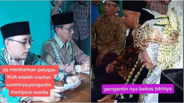 Kisah Petugas KUA Nikahkan Mantan Istri dengan Temannya Ini Jadi Sorotan