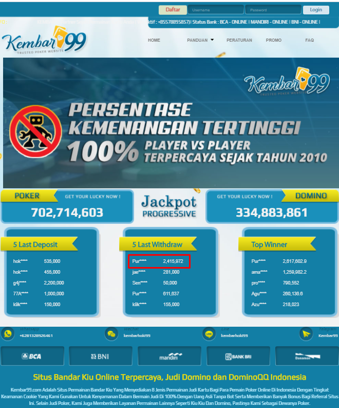 jackpot bandarq